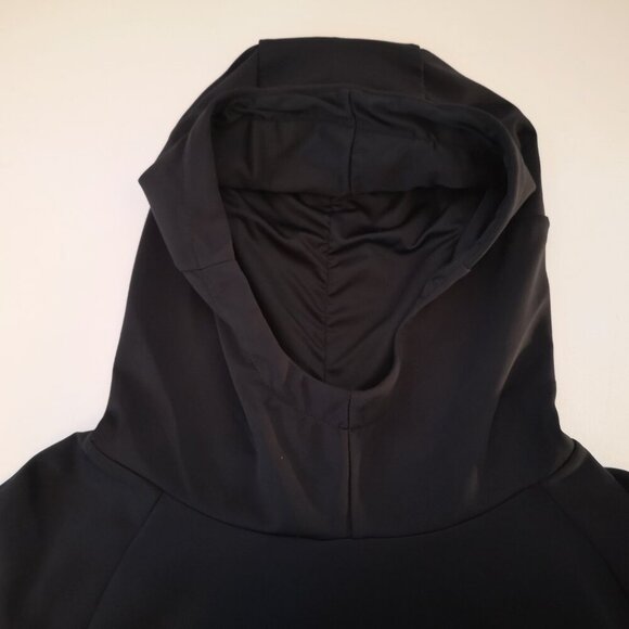 Diadora Luxe Collection Ladies Size Small Black Scuba Style Hoodie - Picture 8 of 11